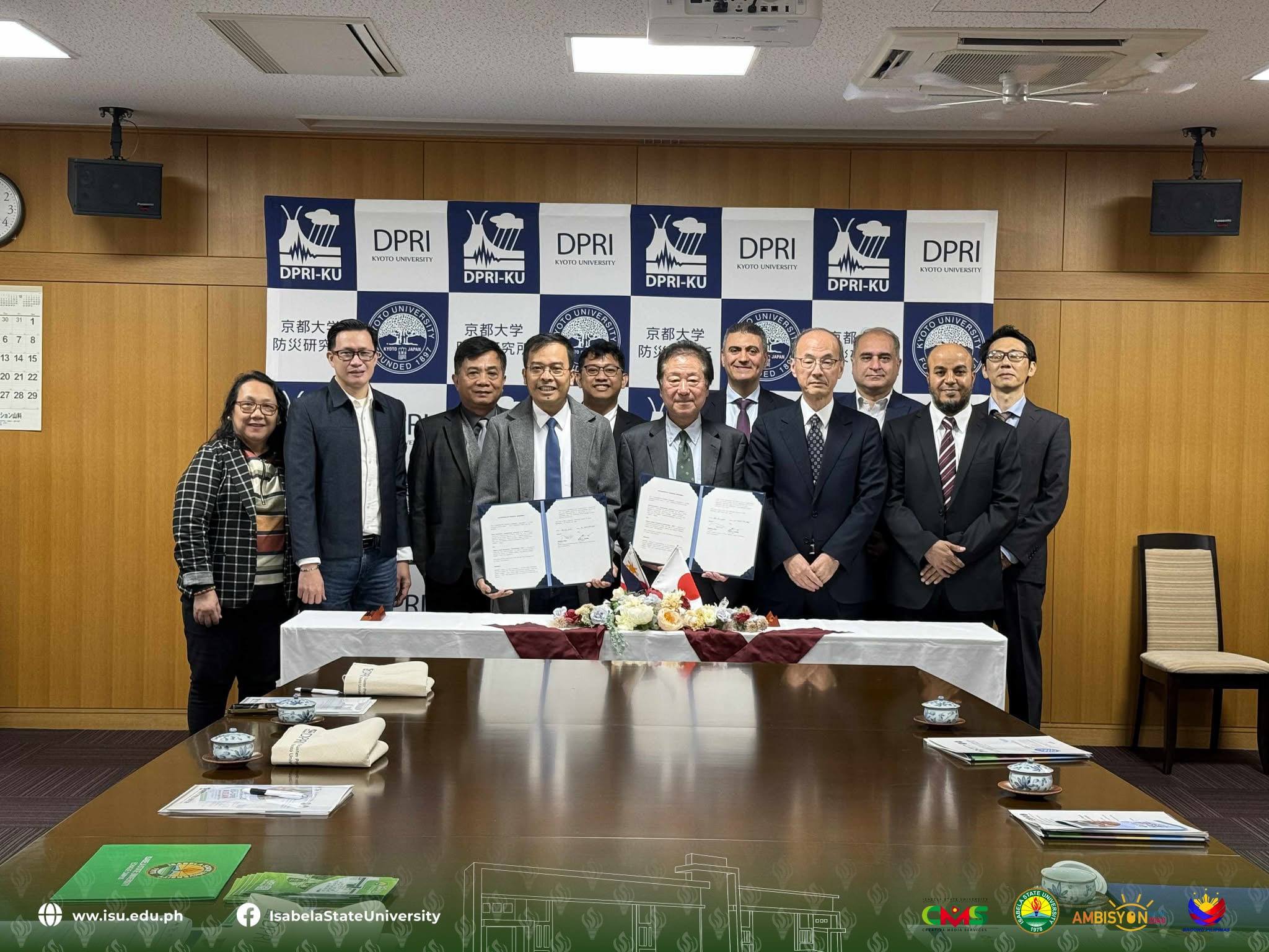 ISU - CC, DPRI-KU formalize research ties in CRA signing